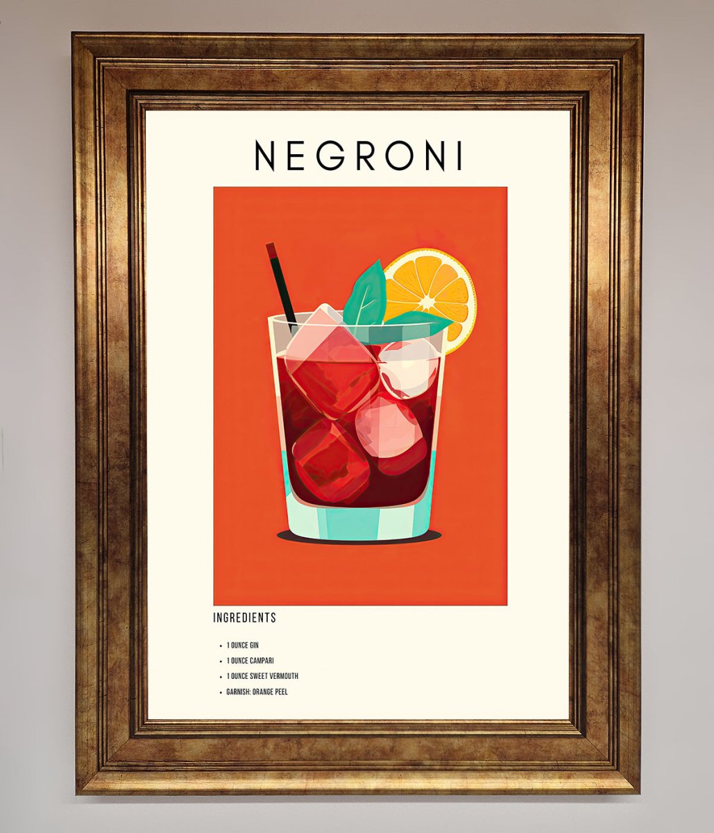Negroni Framed Wall Art