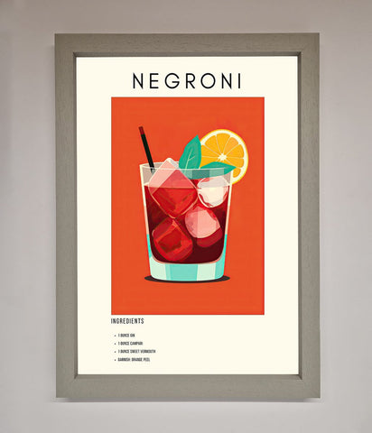 Negroni Framed Wall Art