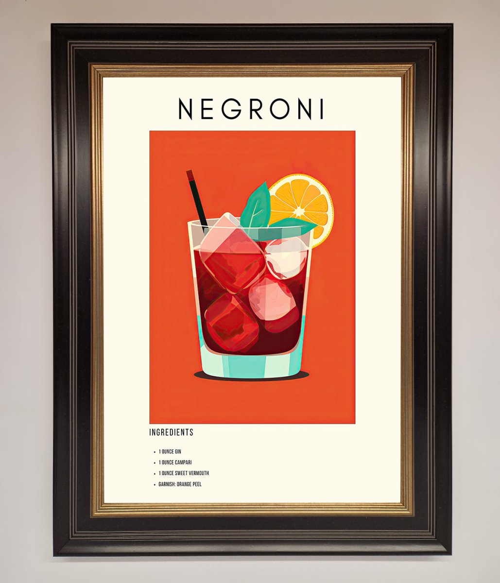 Negroni Framed Wall Art