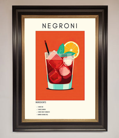 Negroni Framed Wall Art