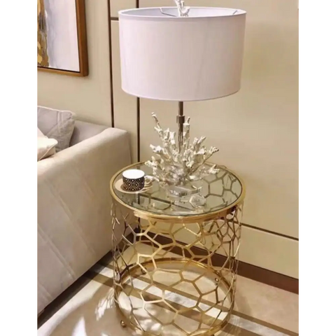 Nested Glass Side Table｜ DC Concept