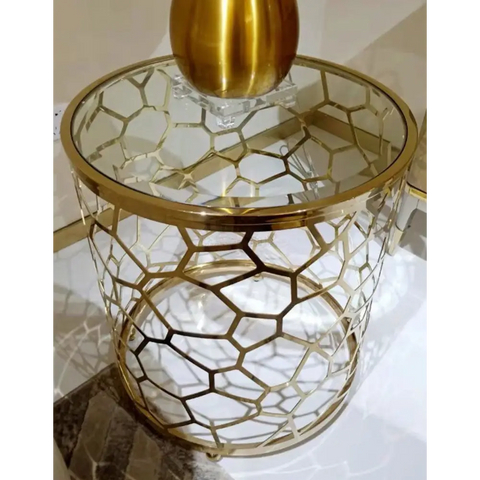 Nested Glass Side Table｜ DC Concept