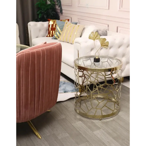 Nested Glass Side Table｜ DC Concept