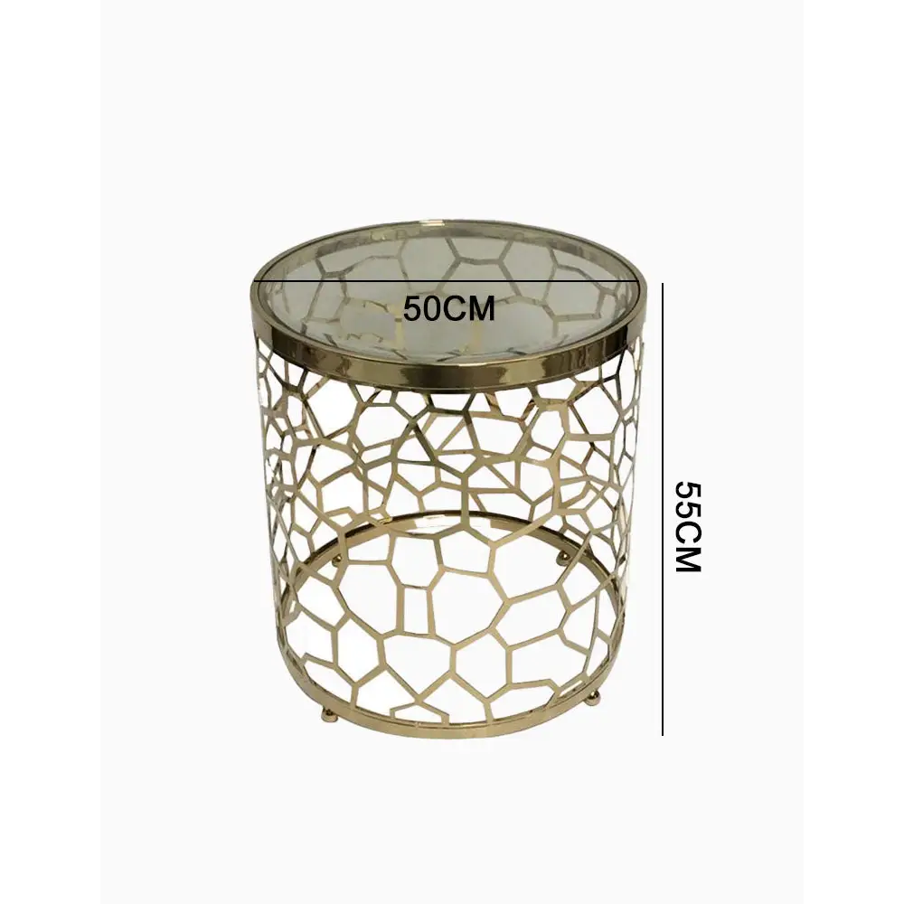 Nested Glass Side Table｜ DC Concept