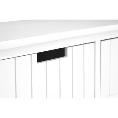 White mdf storage box with black handle part of new england white mdf 6 drawers chest for easy organization