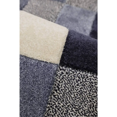 Newport Blocks Rug – Bold Geometric Style - Rugs