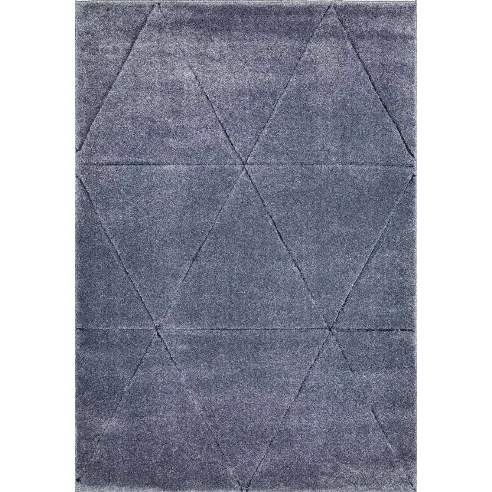 Newport Capleton Rug – Bold Geometric Design - 80X150 cm / Blue - Rugs