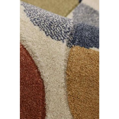 Newport Geometric Rug – Bold Multicolour Design - Rugs
