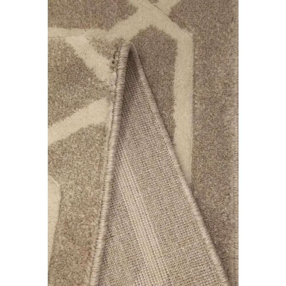 Newport Lattice Rug – Textured Geometric - Rugs