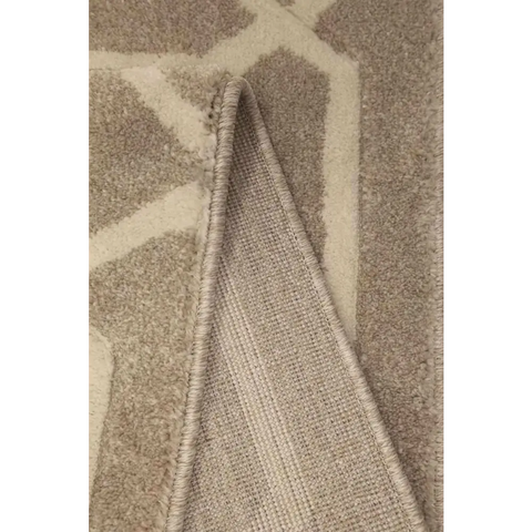 Newport Lattice Rug – Textured Geometric - Rugs