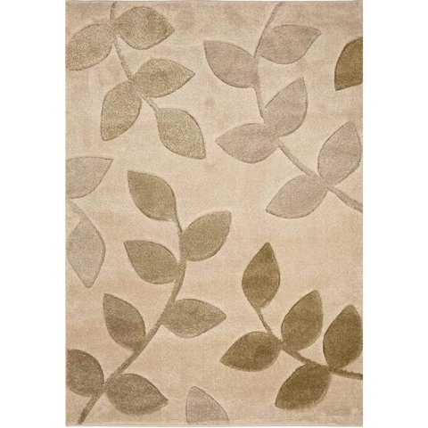 Newport Leaf Rug – Hand-Carved Floral Design - 80X150 cm / Green - Rugs