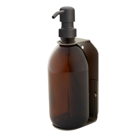 Nickel Single Wall Mounted Soap Dispenser
