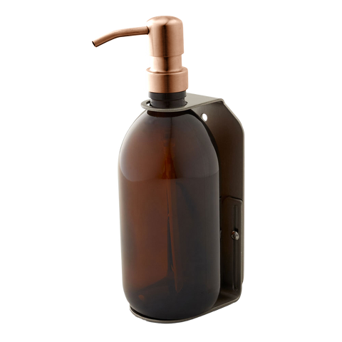 Nickel Single Wall Mounted Soap Dispenser