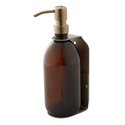 Nickel Single Wall Mounted Soap Dispenser