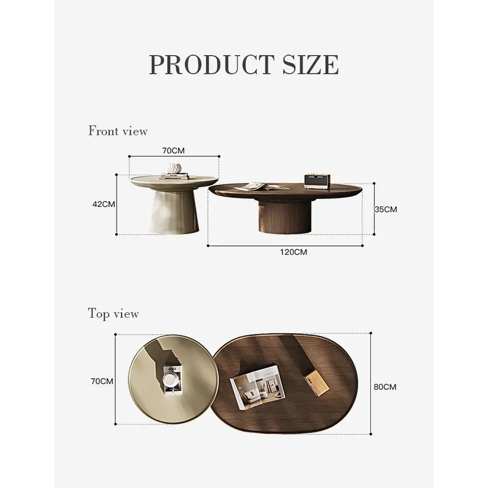 Nkrumah Coffee Table Set Wood