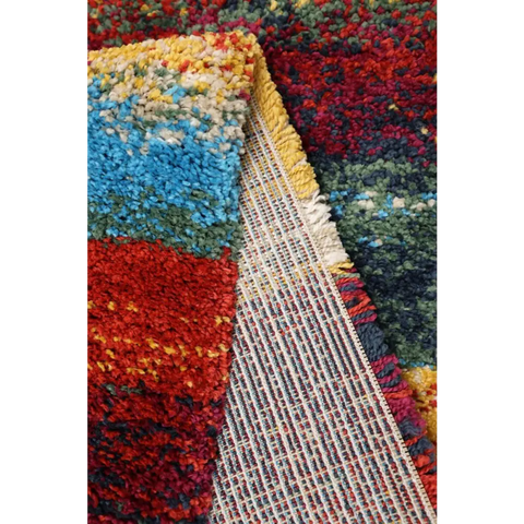 Noble Multicolour Rug – Geometric and Diamond Designs - Rugs