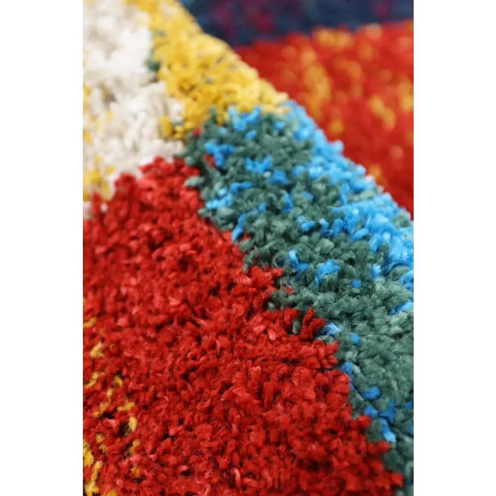 Noble Multicolour Rug – Geometric and Diamond Designs - Rugs