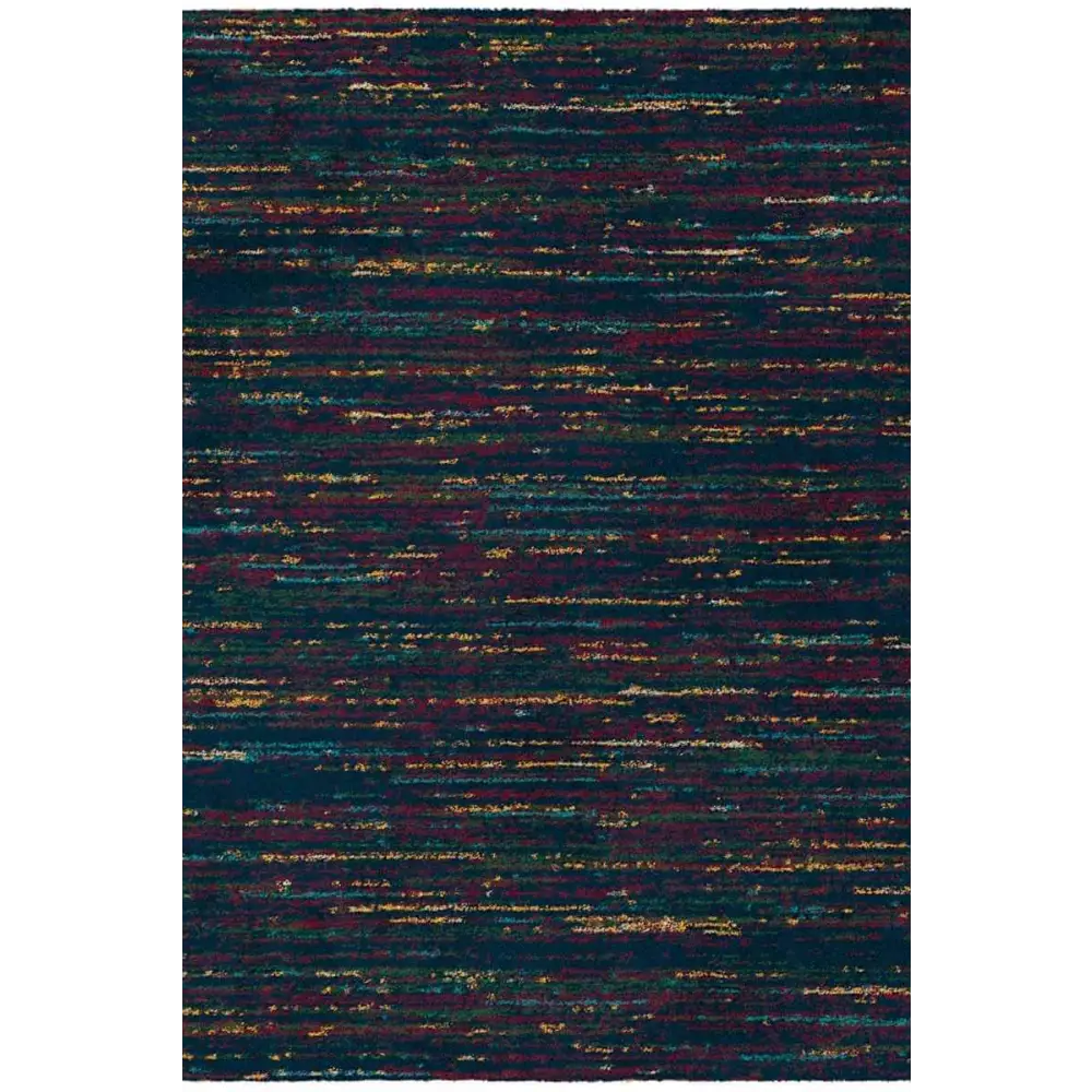 Noble Sherpa Rug – Blue and Red Colours - 120X170 cm / Blue - Rugs