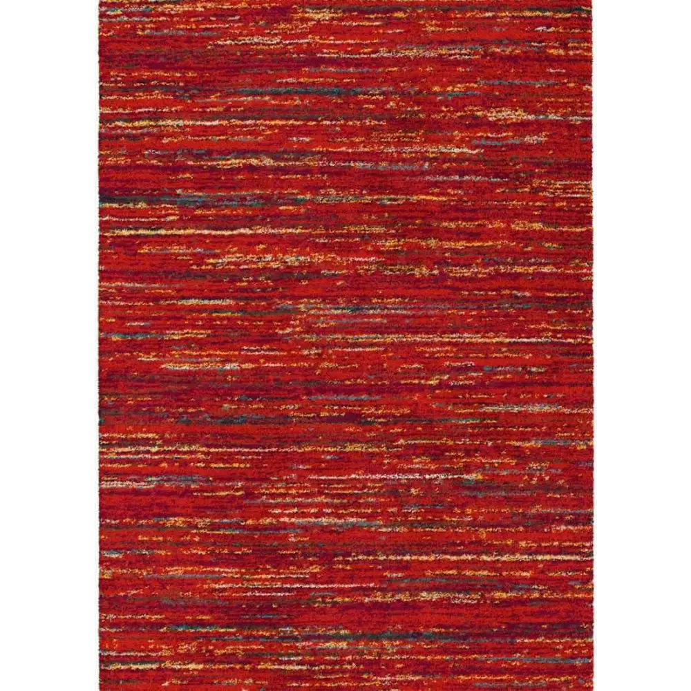 Noble Sherpa Rug – Blue and Red Colours - 120X170 cm / Red - Rugs