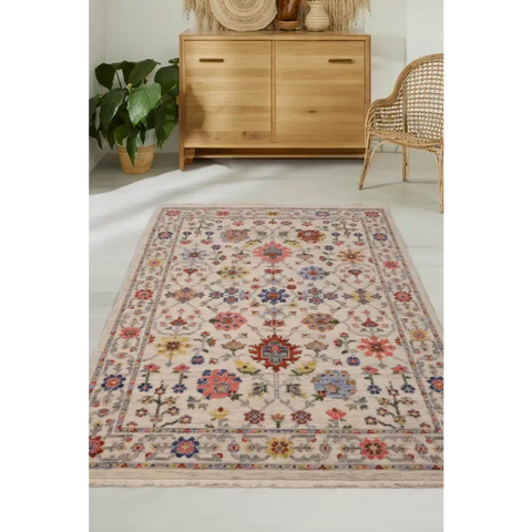 Nomad Floral Persian-Style Rug - Rugs