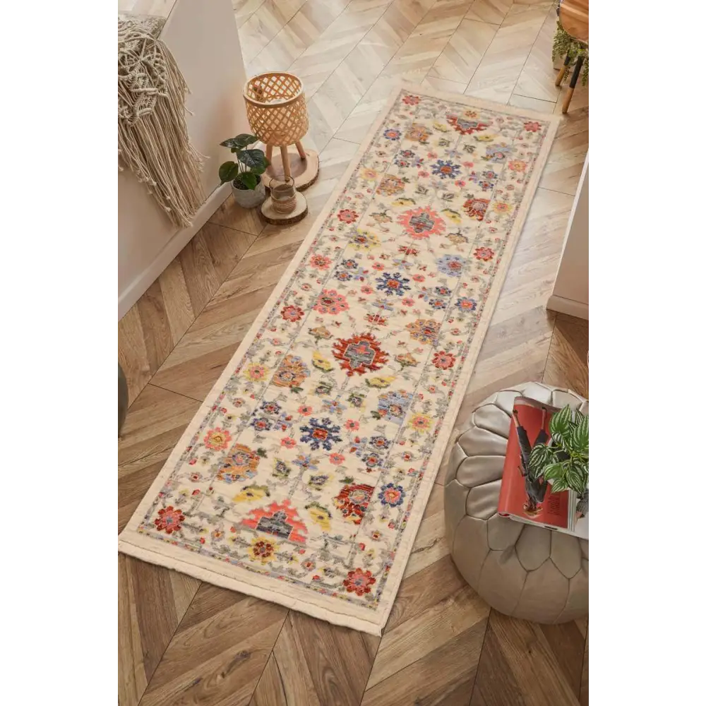 Nomad Floral Persian-Style Rug - Rugs