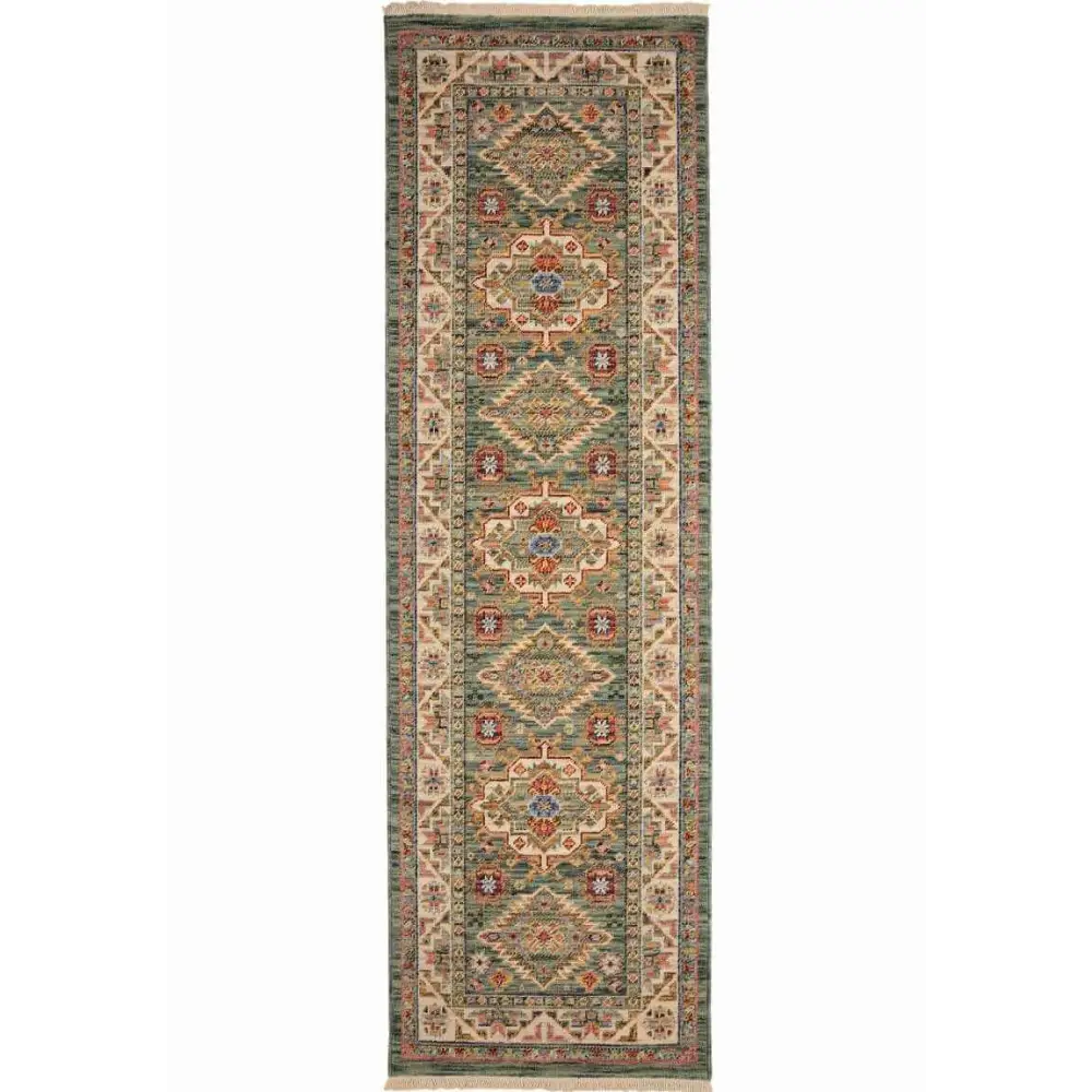 Nomad Vintage Persian-Style Rug - 68X235 cm / Green - Rugs