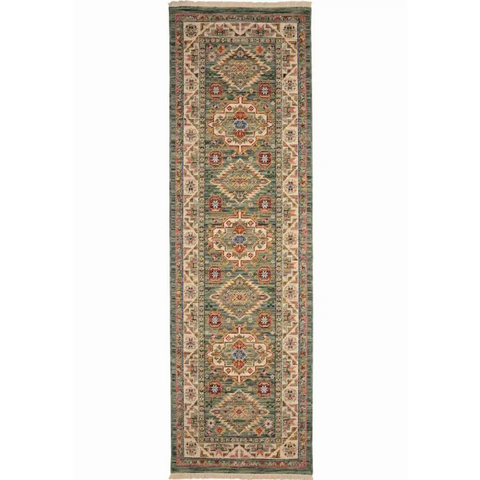 Nomad Vintage Persian-Style Rug - 68X235 cm / Green - Rugs