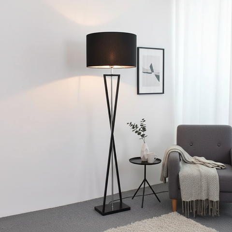 Nordic Modern Iron LED Floor Lamp for Living Room