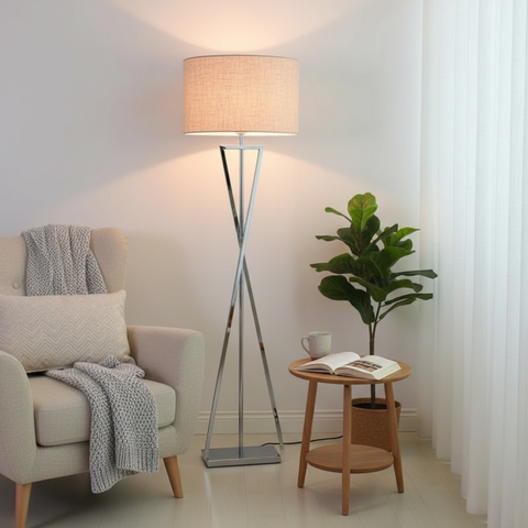 Nordic Modern Iron LED Floor Lamp for Living Room