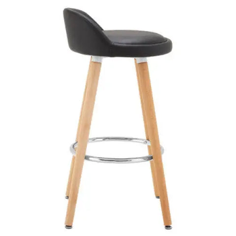 Normann Black Bar Stool