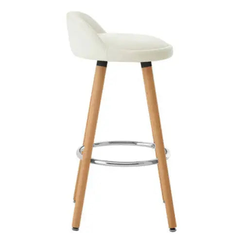 Normann White Bar Stool - bar-furniture