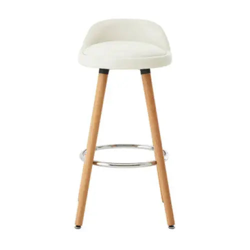 Normann White Bar Stool - bar-furniture