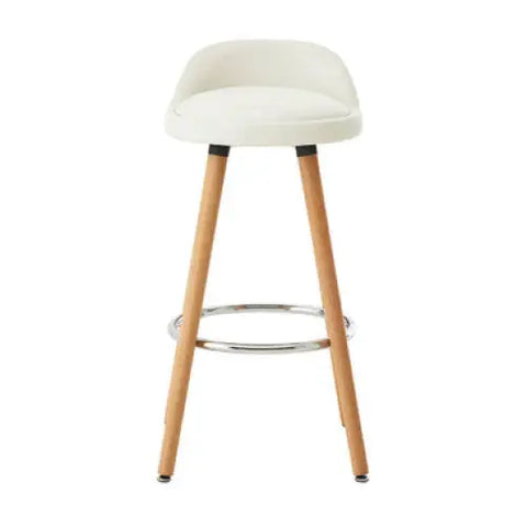 Normann White Bar Stool - bar-furniture