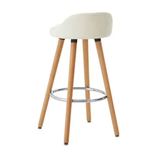 Normann White Bar Stool - bar-furniture