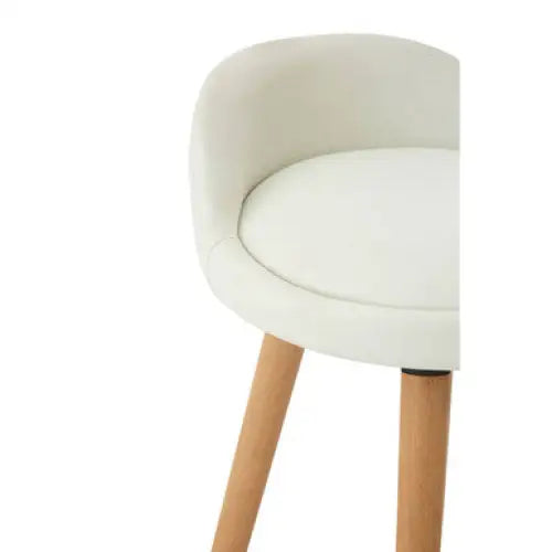 Normann White Bar Stool - bar-furniture