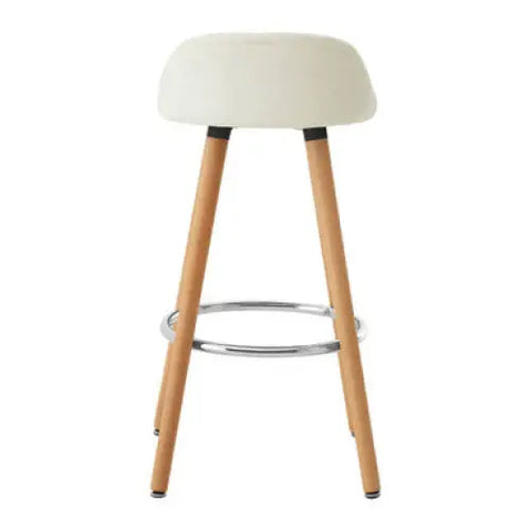 Normann White Bar Stool - bar-furniture