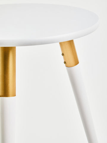 Nostra Light Grey Side Table