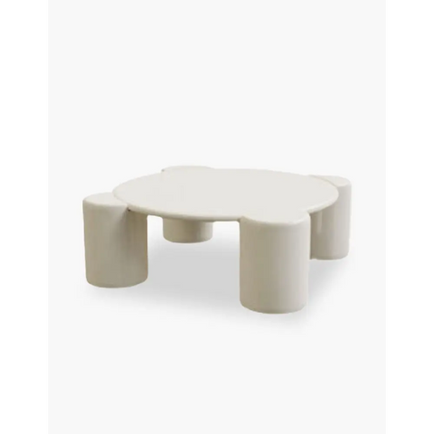 Nova Flower Nesting Coffee Table, White｜ DC Concept
