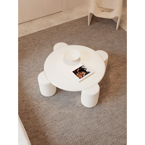 Nova Flower Nesting Coffee Table, White｜ DC Concept