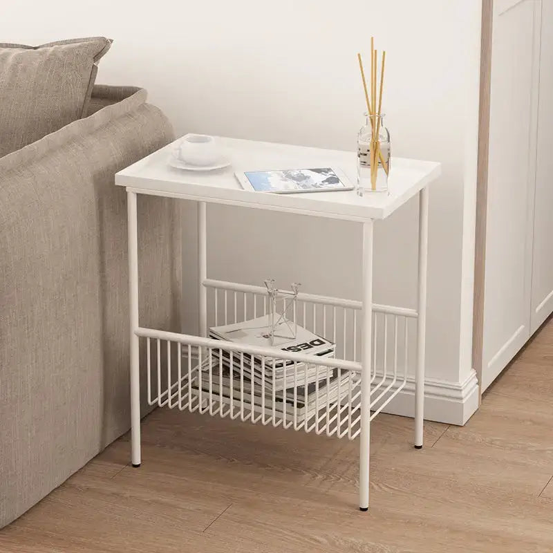 Nova Side Table - White - Side Table
