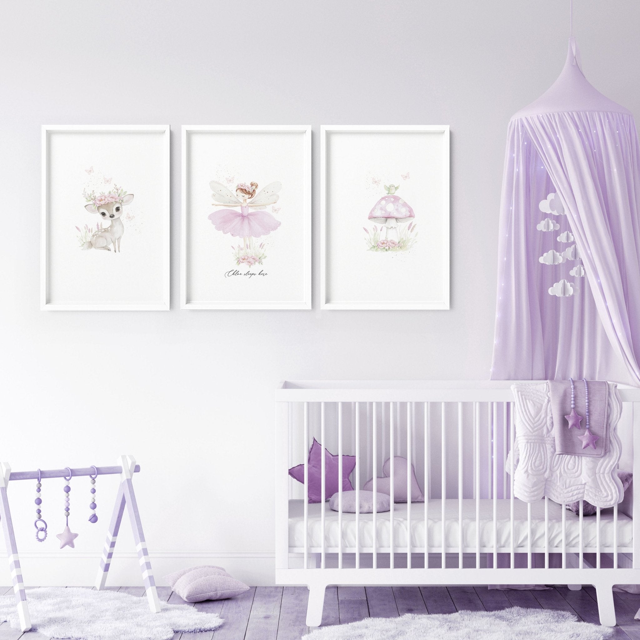 Nursery Artwork | Set of 3 wall art prints