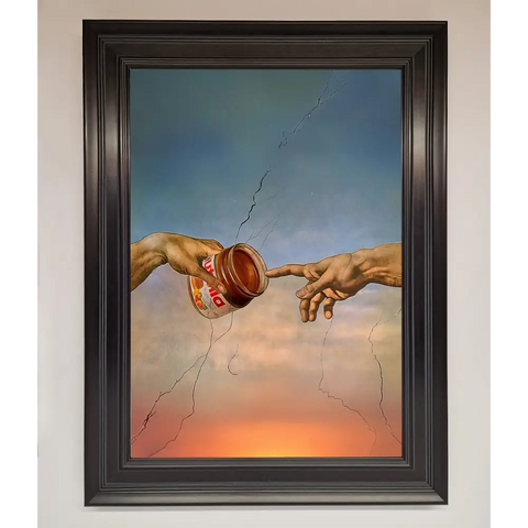 Nutella Of Creation Framed Poster - A1 (59.4 x 84.1 cm) / Matt Black - Framed Print