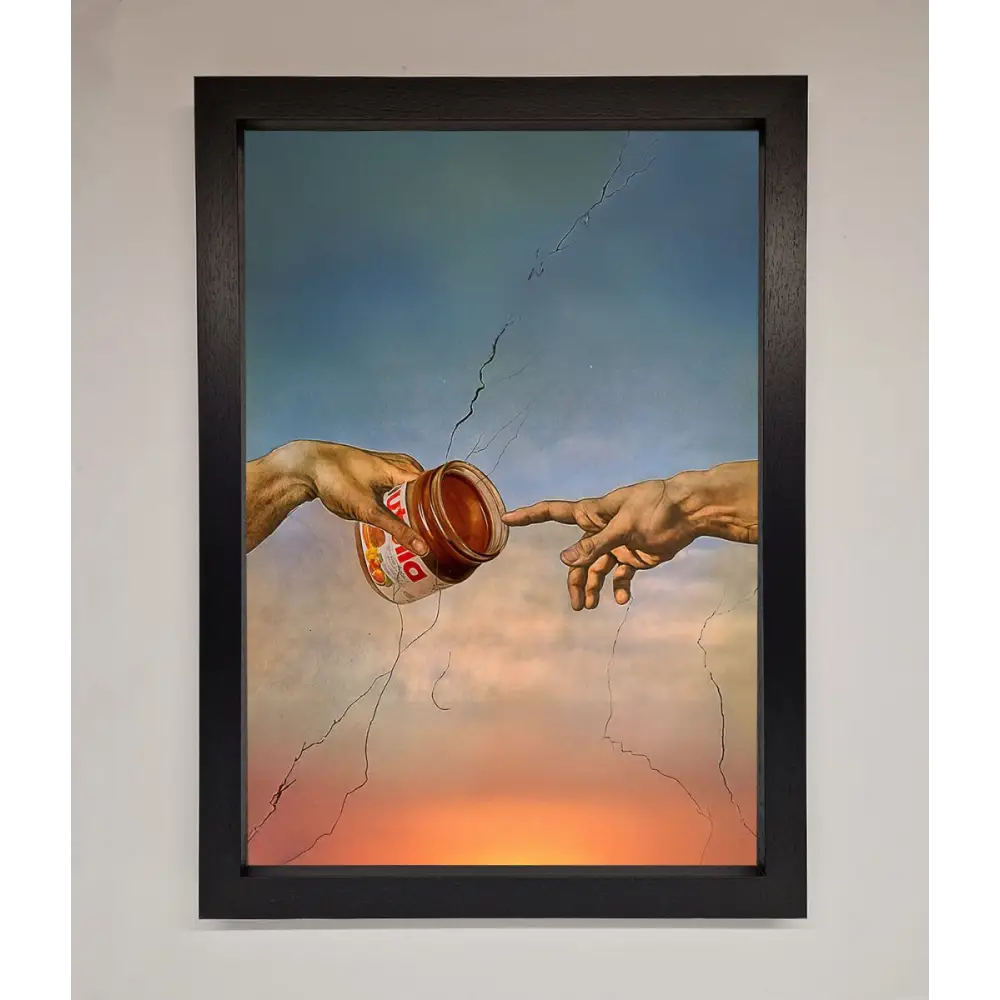 Nutella Of Creation Framed Poster - A3 (29.7 x 42 cm) / Black - Framed Print