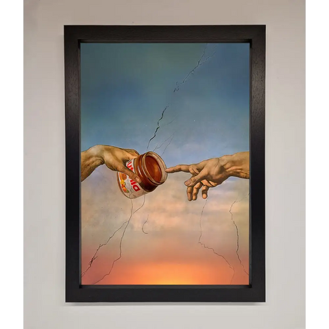 Nutella Of Creation Framed Poster - A3 (29.7 x 42 cm) / Black - Framed Print