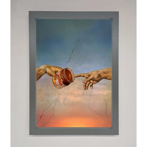 Nutella Of Creation Framed Poster - A3 (29.7 x 42 cm) / Dark Grey - Framed Print