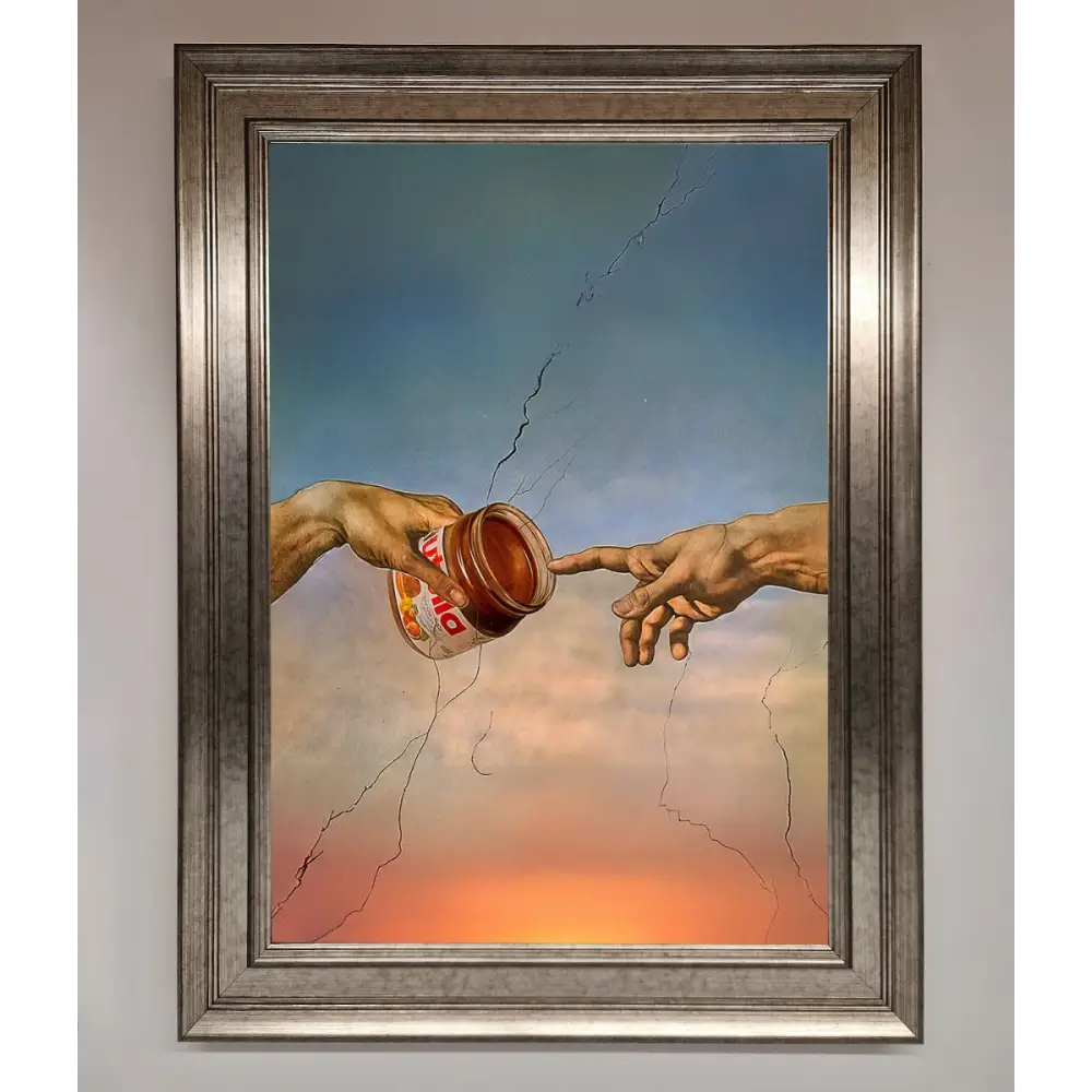 Nutella Of Creation Framed Poster - A3 (29.7 x 42 cm) / Silver - Framed Print