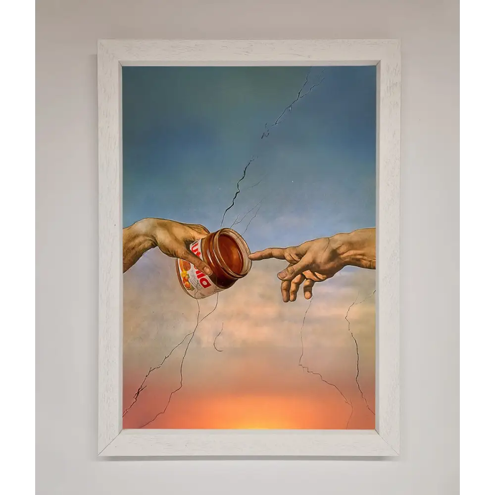 Nutella Of Creation Framed Poster - A3 (29.7 x 42 cm) / White - Framed Print