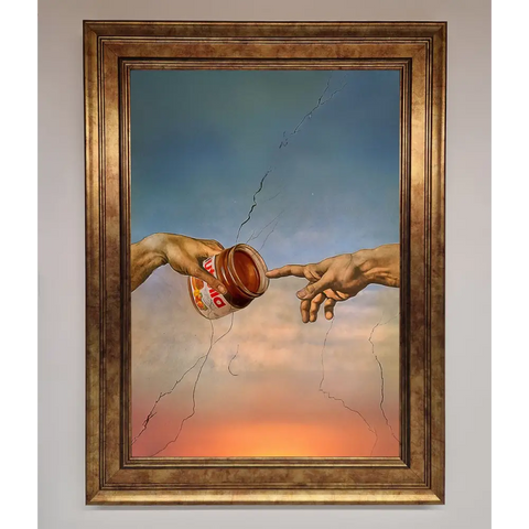 Nutella Of Creation Framed Poster - B0 (100 x 141 cm) / Bronze - Framed Print
