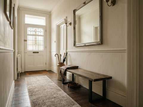 The Bruton Bench — Antique Oak