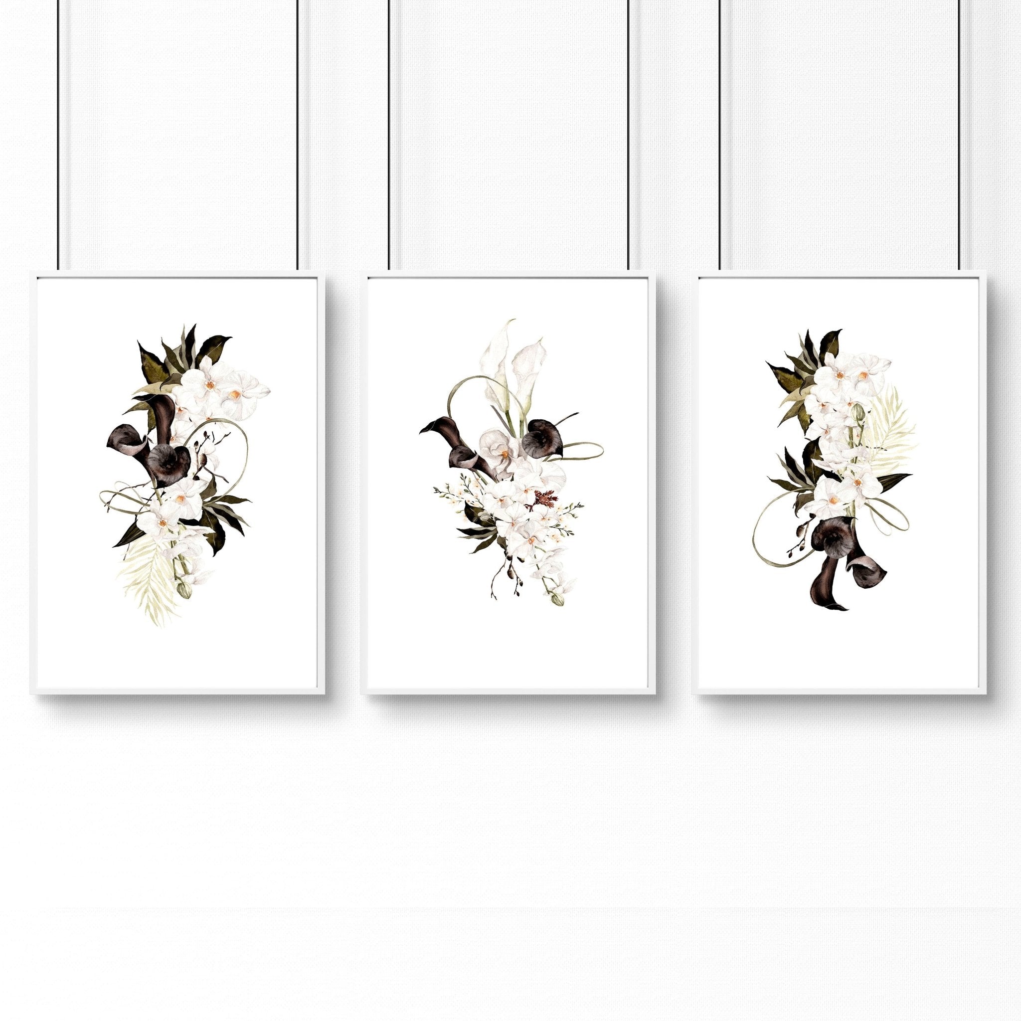 Office Wall Decoration Ideas | Set of 3 wall art prints